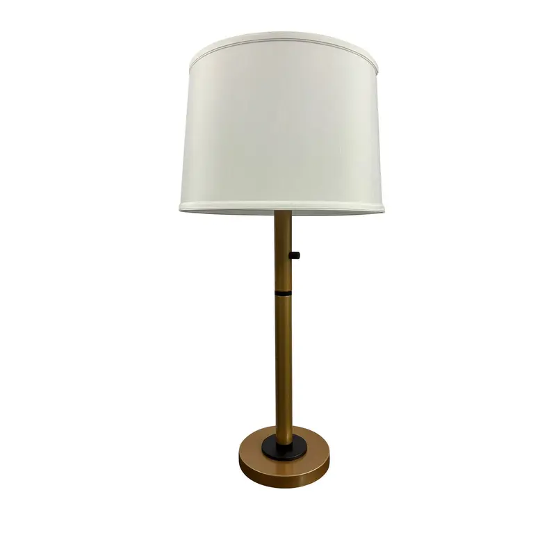 Rupert Three Light Table Lamp Heritage Gold/Black
