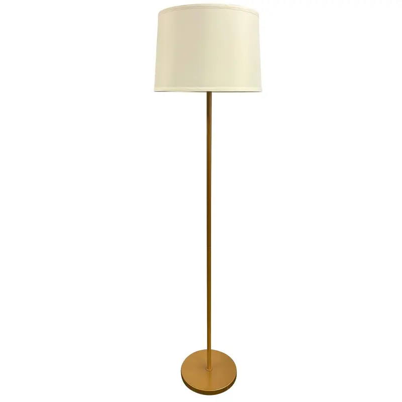 Sawyer One Light Floor Lamp Heritage Gold