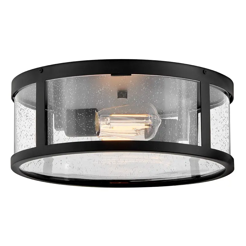 Alfie LED Flush Mount Black