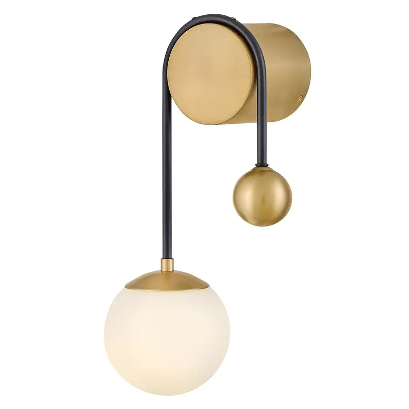 Auggie LED Wall Sconce Black