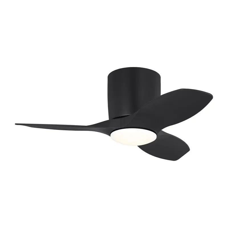 Titus 32 Hugger LED 32"Ceiling Fan Midnight Black
