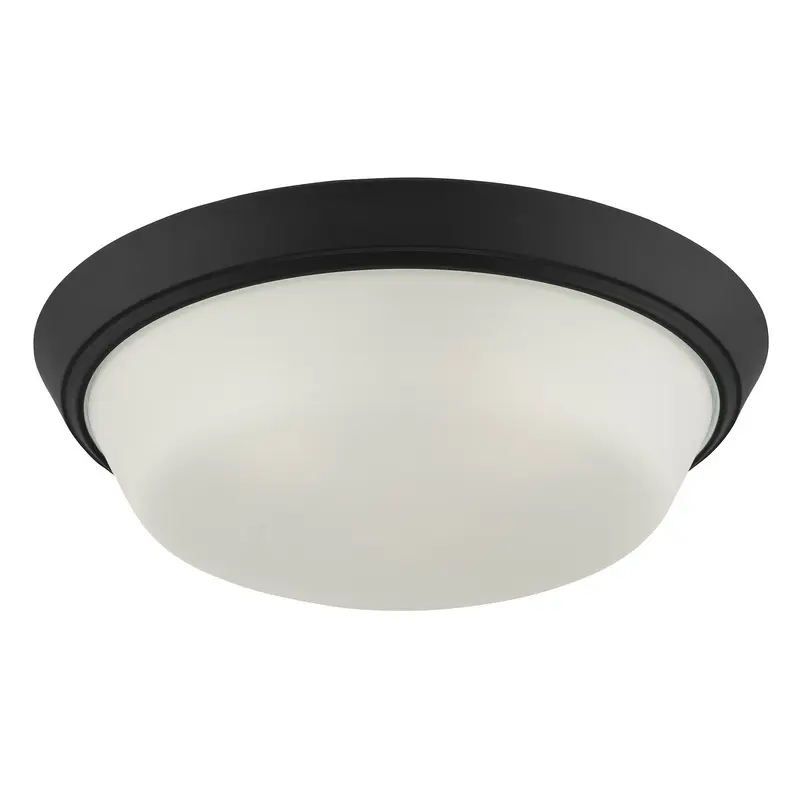 Edessa LED Flush Mount Black