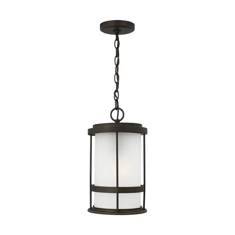 Wilburn One Light Outdoor Pendant Antique Bronze