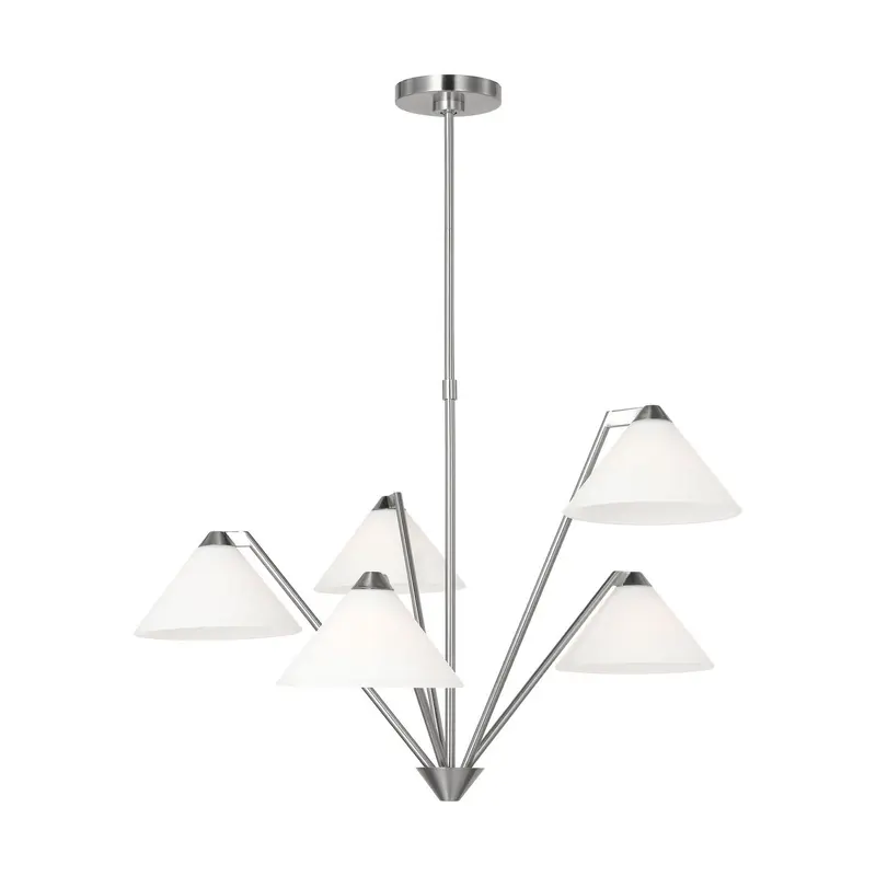 Werley Chandelier Brushed Nickel