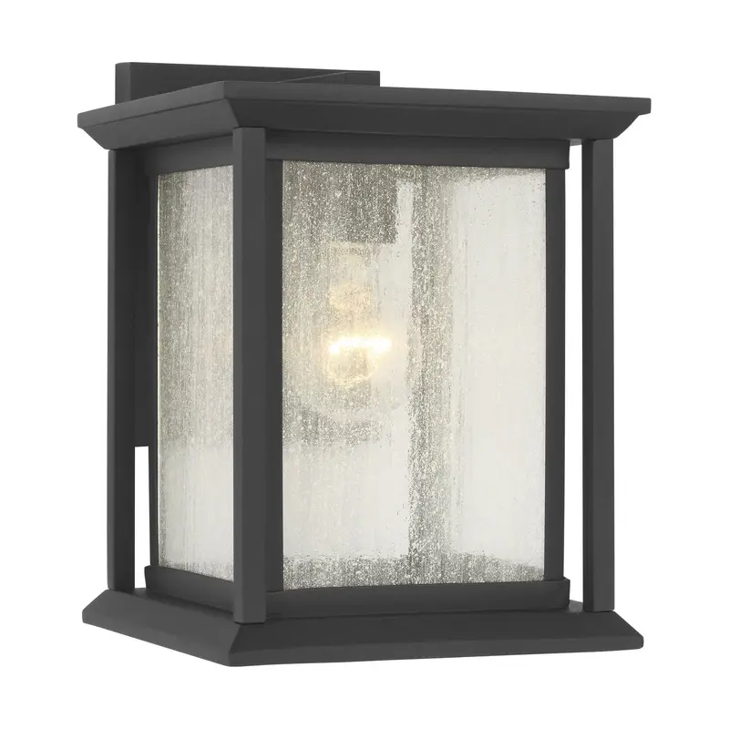 Audley Lantern Textured Black