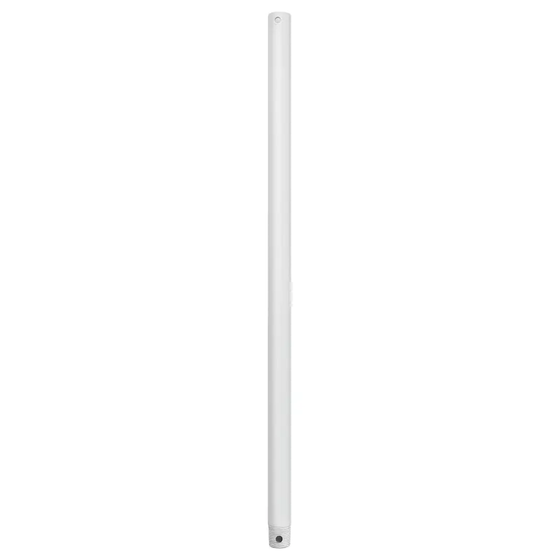 24" Downrod Downrod Matte White