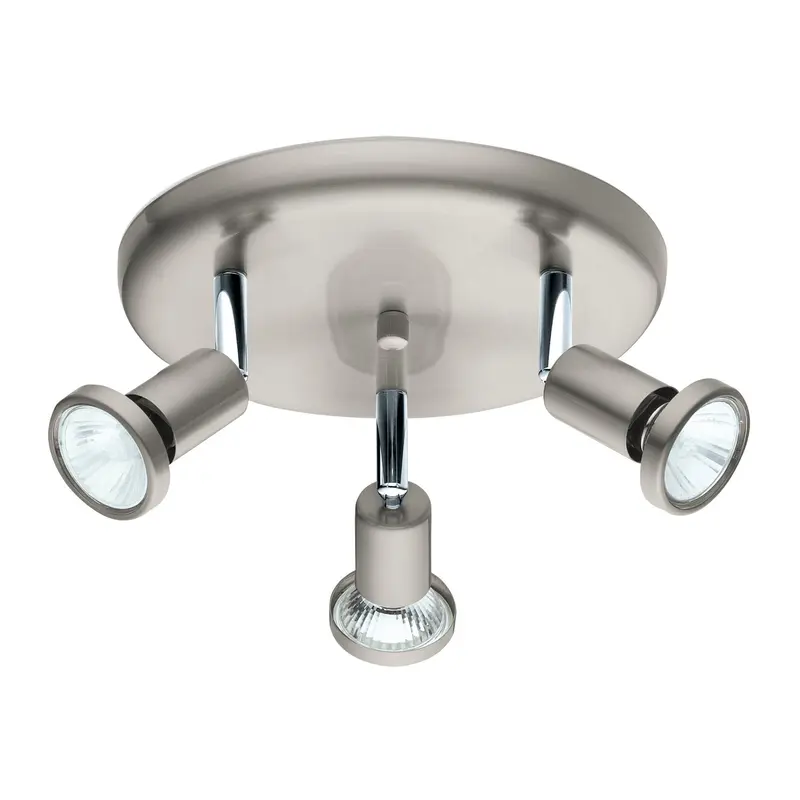 Buzz Three Light Ceiling Track Light Matte Nickel