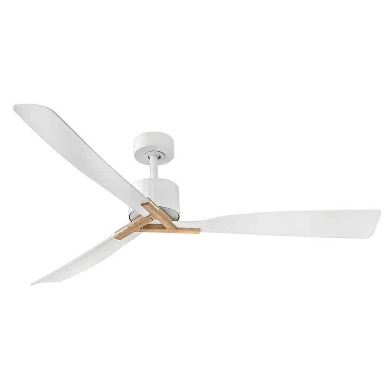 Rafter 60"Ceiling Fan Matte White
