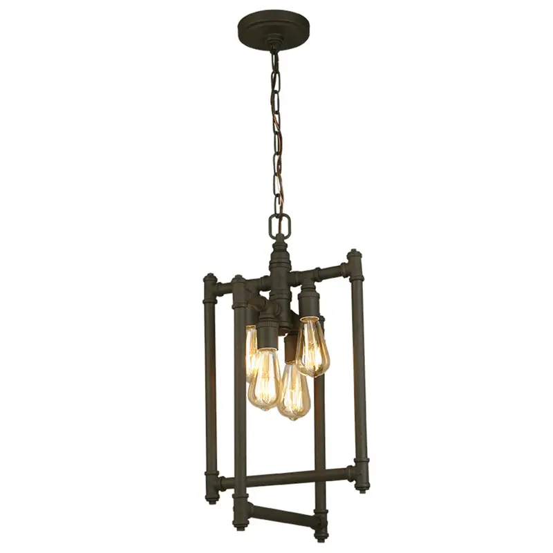 Wymer Four Light Pendant Matte Bronze