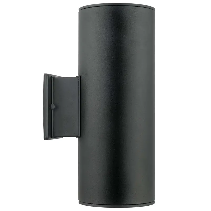 Ascoli Two Light Outdoor Wall Mount Black