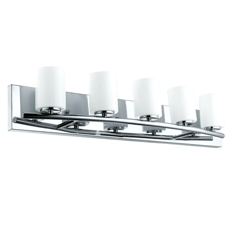 Abete Five Light Bath/Vanity Chrome