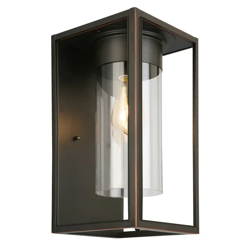Walker Hill One Light Outdoor Wall Mount Oil Rubbed Bronze