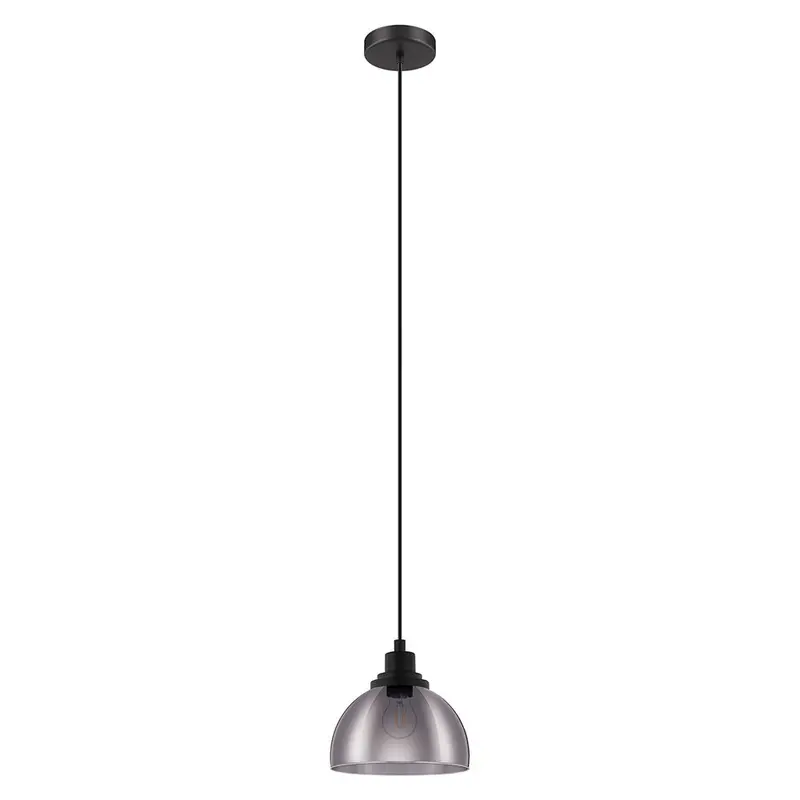 Beleser One Light Pendant Matte Black