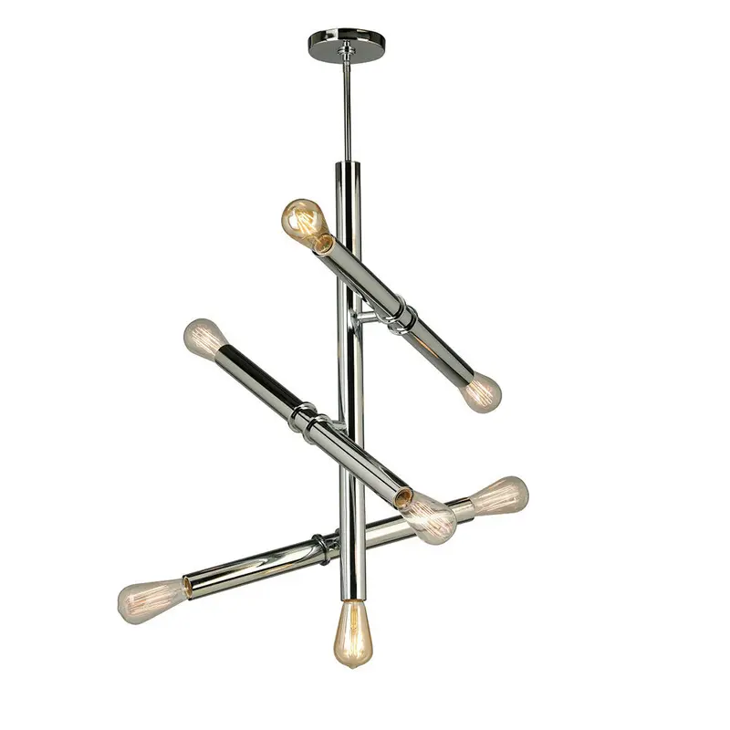 Drucker Seven Light Pendant Chrome