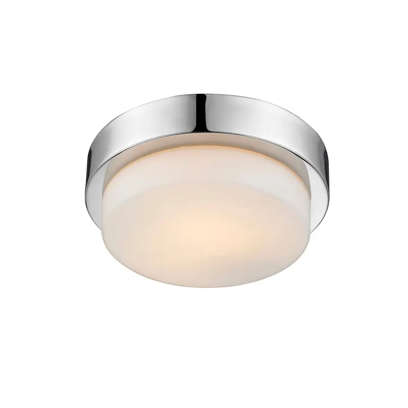 Morgon One Light Flush Mount Chrome