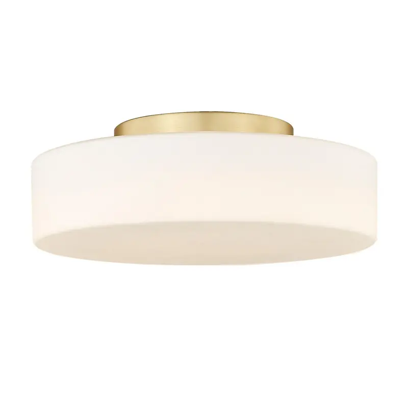 Toli LED Flush Mount Brushed Champagne Brass