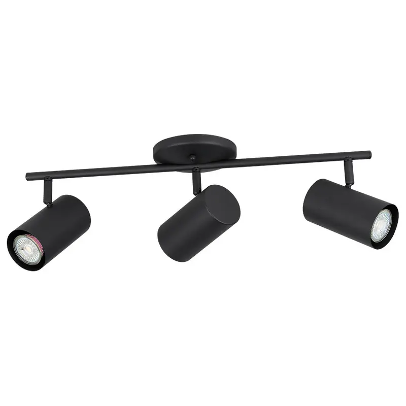 Calloway LED Fixed Track Light Structured Black