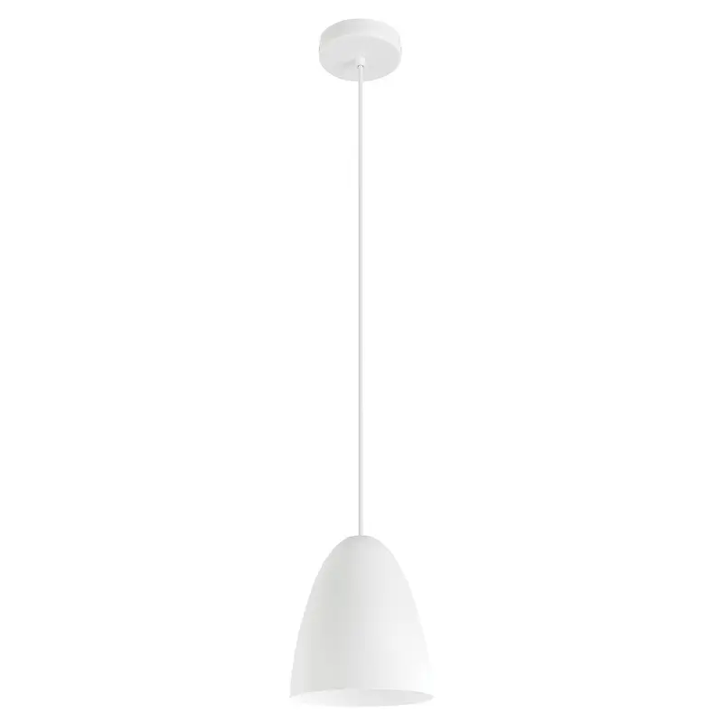 Sarabia One Light Pendant Structured White, Matte White
