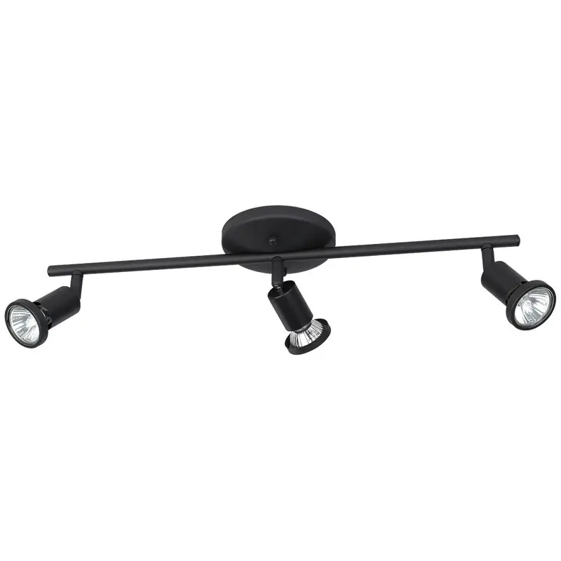 Tremendo LED Fixed Track Light Structured Black
