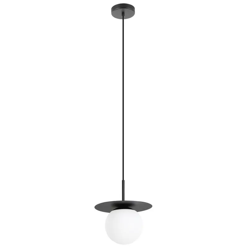 Arenales One Light Mini Pendant Structured Black