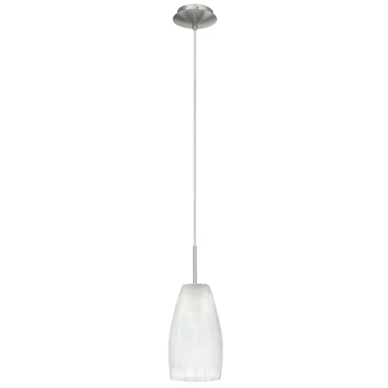 Crash One Light Pendant Matte Nickel