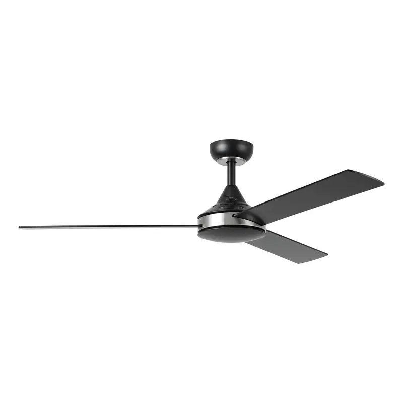 Pierport 52"Ceiling Fan Matte Black