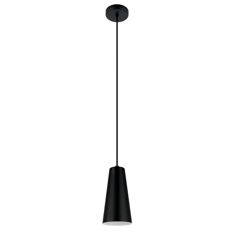 Pratella One Light Mini Pendant Structured Black