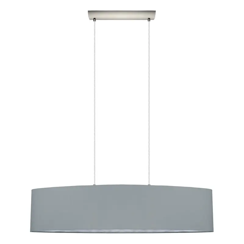 Maserlo Two Light Pendant Satin Nickel