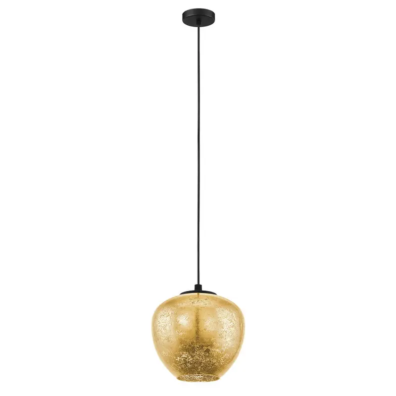 Priorat One Light Pendant Black