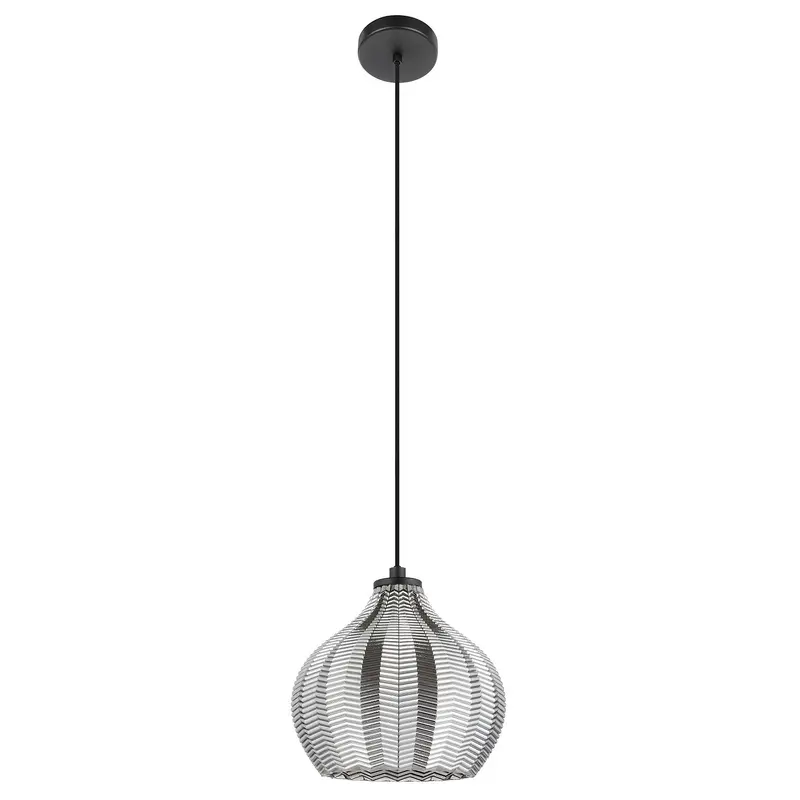 Tamallat One Light Mini Pendant Structured Black