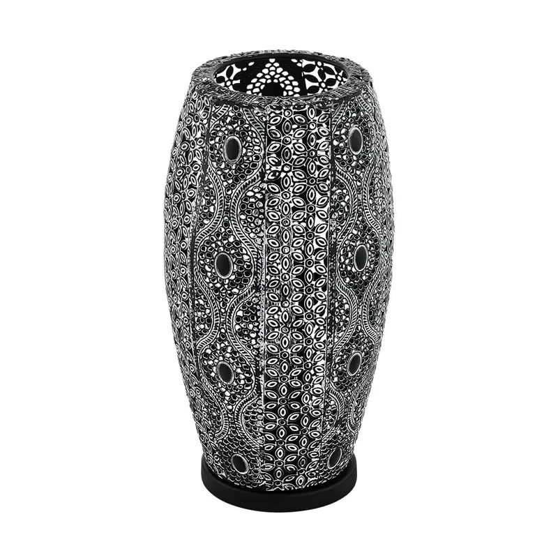 Riyadh One Light Table Lamp Antique Black