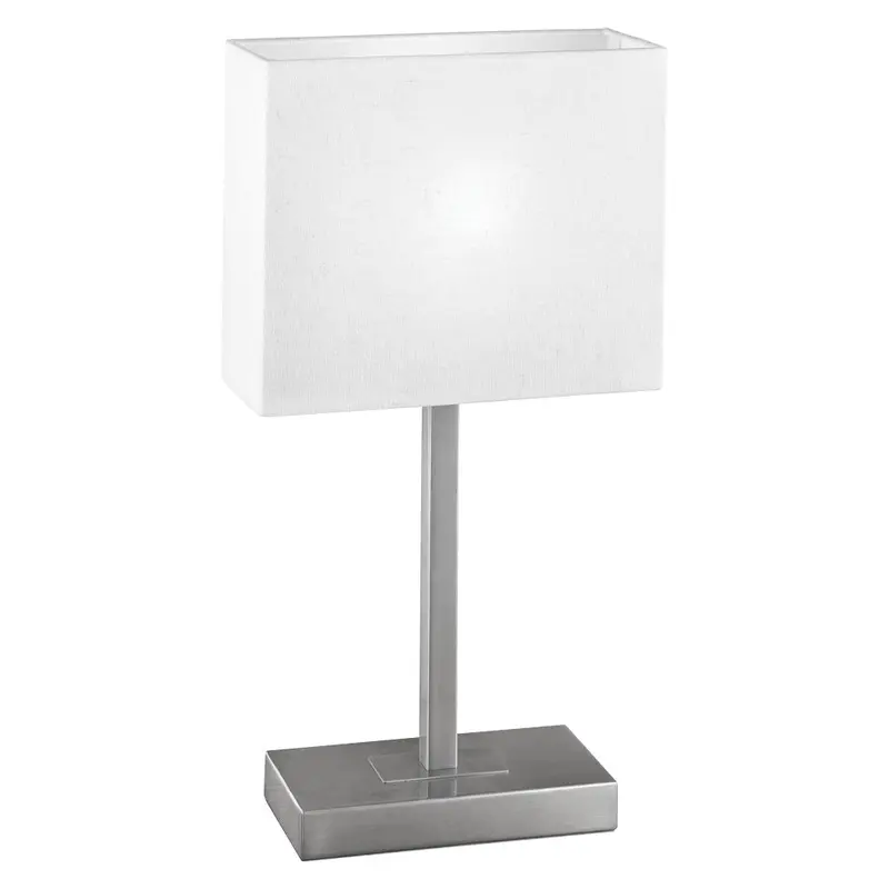 Pueblo One Light Table Lamp Matte Nickel