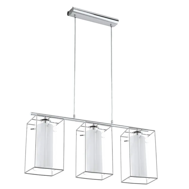 Loncino 1 Three Light Pendant Chrome