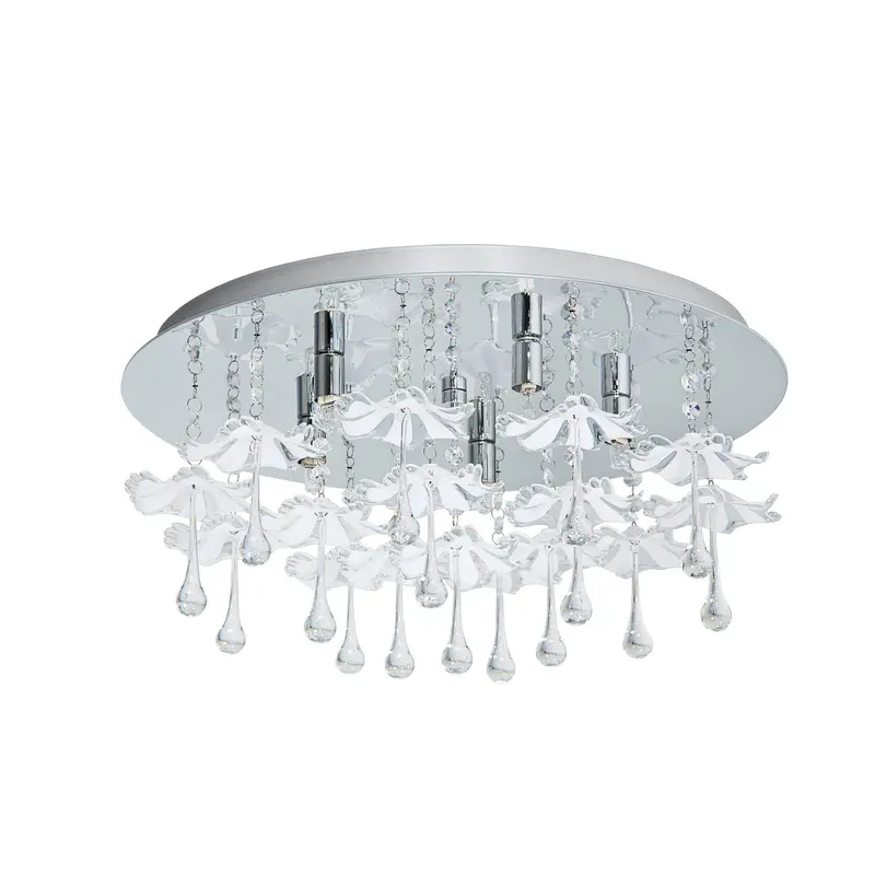 Ocondo Five Light Ceiling Mount Chrome
