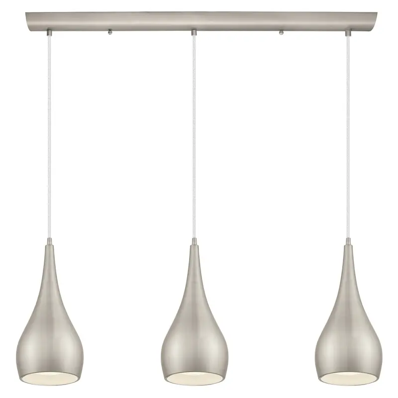Reale Three Light Pendant Matte Nickel
