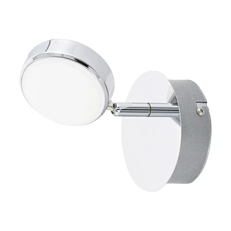 Salto LED Wall Track Light Chrome