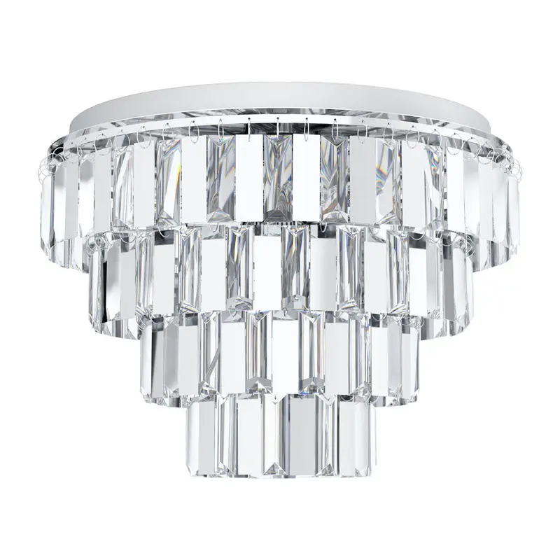 Erseka Seven Light Chandelier Chrome