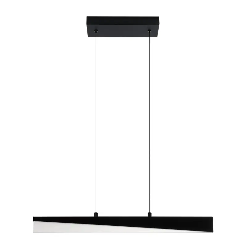 Isidro LED Pendant Structured Black