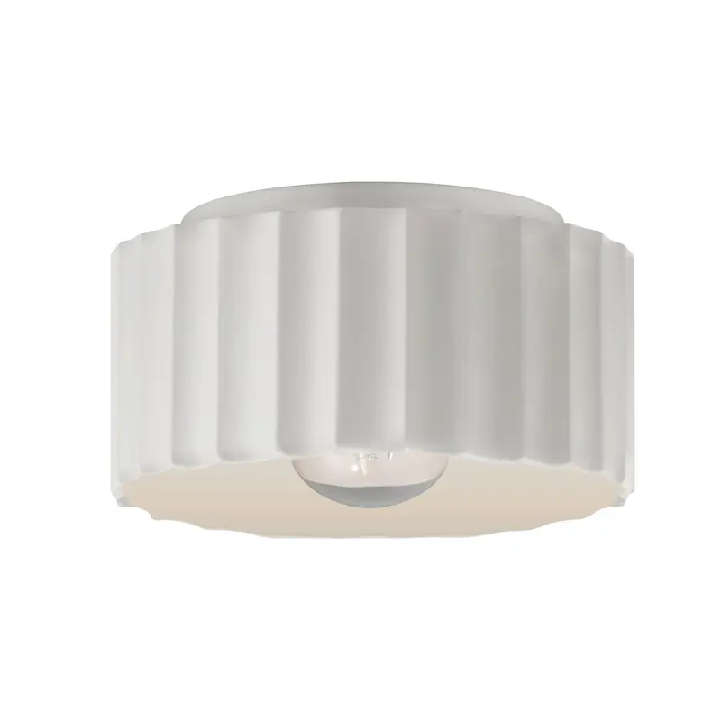 Radiance One Light Flush-Mount Bisque