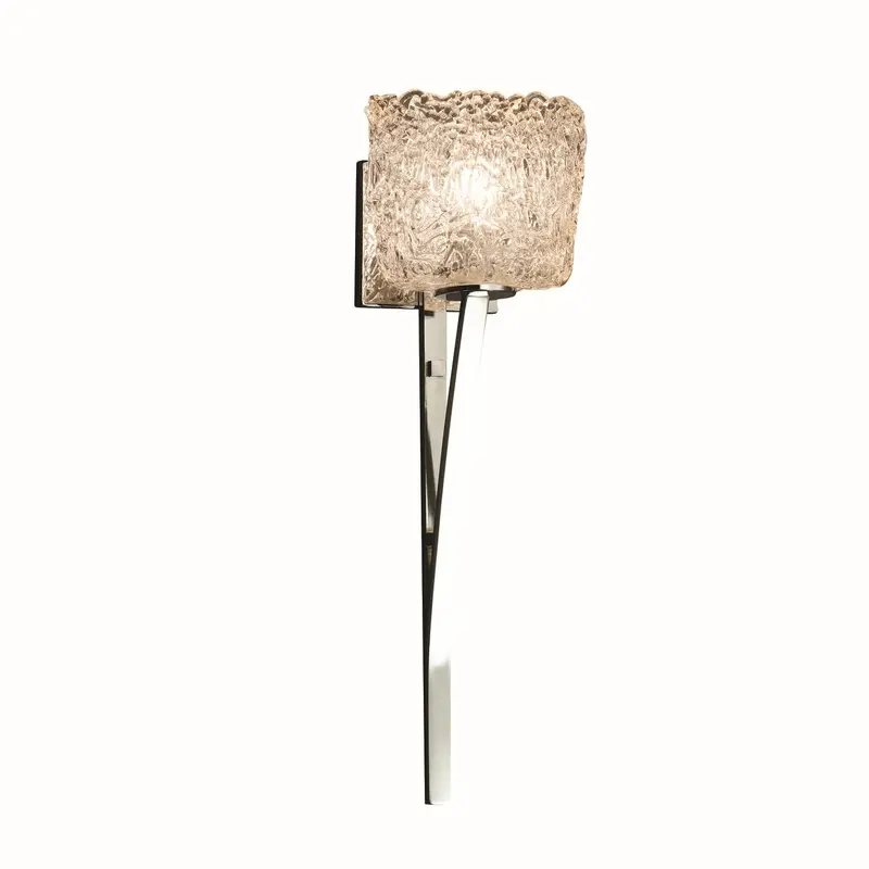 Veneto Luce One Light Wall Sconce Polished Chrome