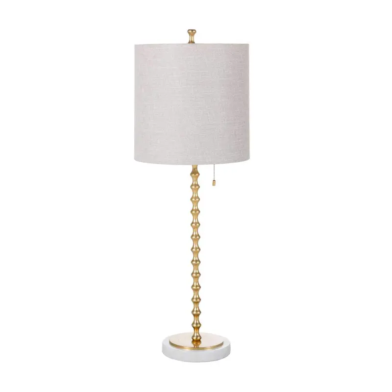 Addie One Light Table Lamp Gold Leaf