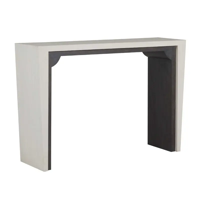 Seca Console Cerused White|Cerused Black