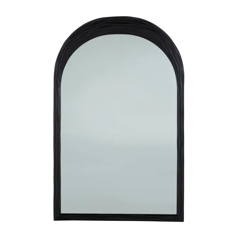 Swell Mirror Sesame Black