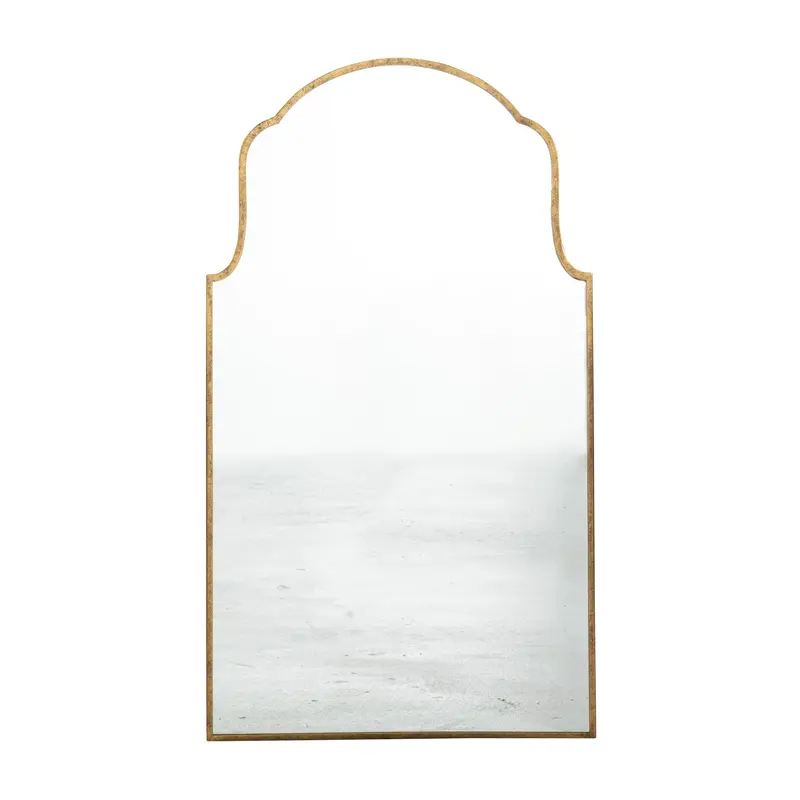 Pauline Mirror Gilded Gold|Clear Mirror