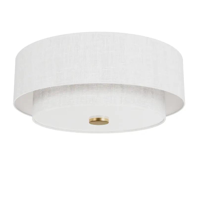Brookside Two Light Flush Mount Luxe Gold
