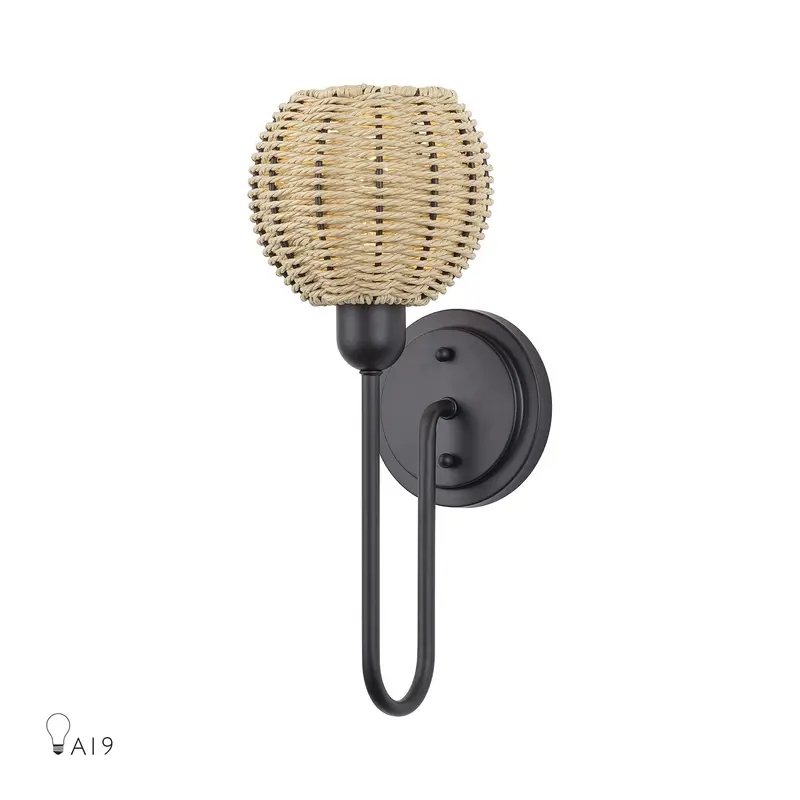 Summervine One Light Wall Sconce Bronze