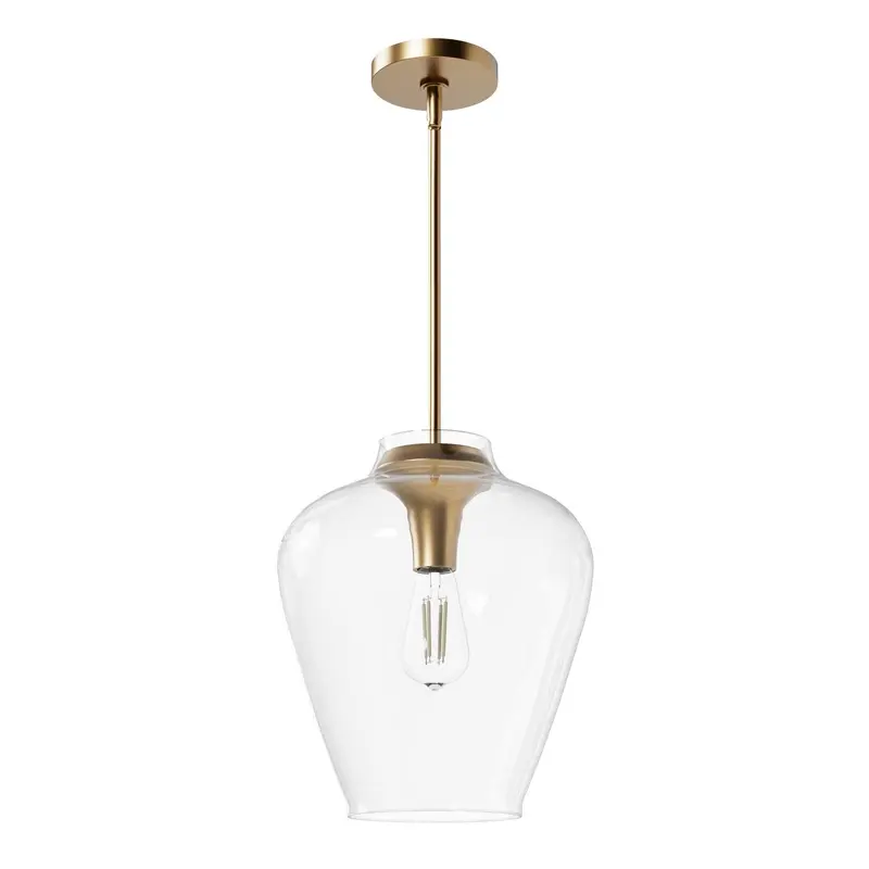 Vidria One Light Pendant Alturas Gold