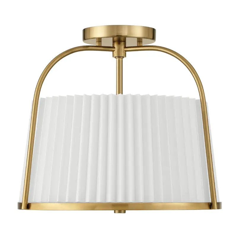 Atmore Two Light Semi Flush Mount Alturas Gold