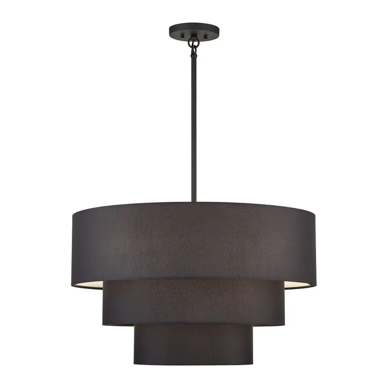 Bainbridge Five Light Chandelier Black