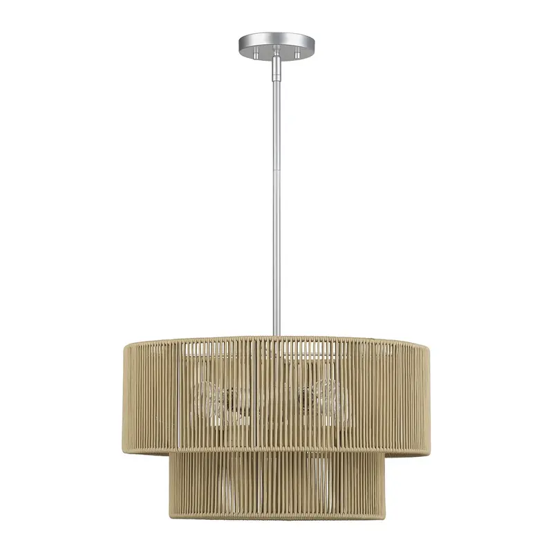Acordia Four Light Chandelier Painted Nickel